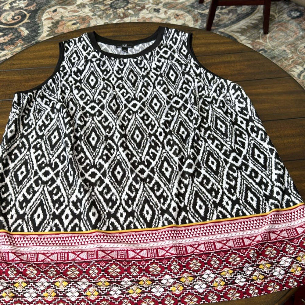 AGB woman sleeveless Tunic